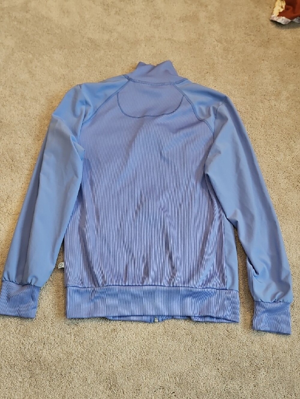 Cherokee Infinity Light Periwinkle Scrub Jacket - Picture 11 of 14